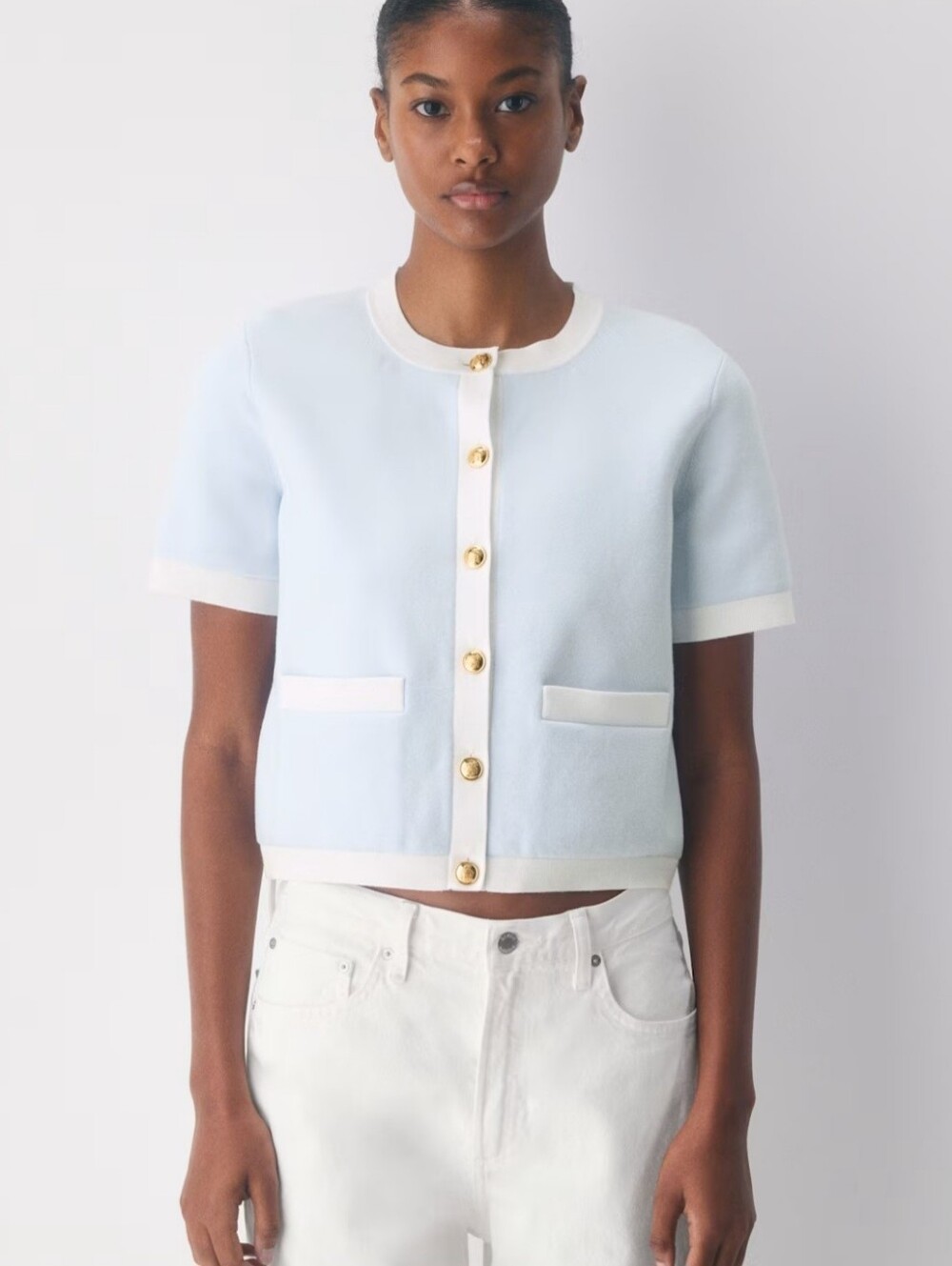 NWOT Aritzia Babaton Approach Shortsleeve Cardigan - Wonder Yarn